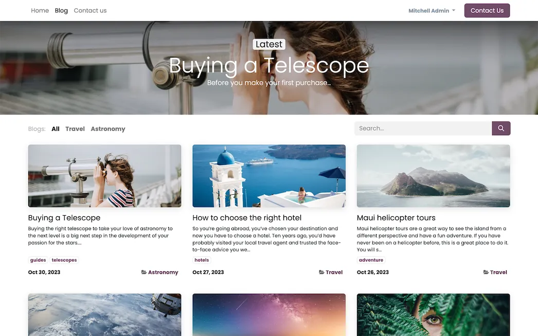 Odoo Blog